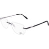 CAZAL CZ7102 002 Unisex Optical Frame BLACK-SILVER