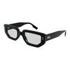 ALEXANDER MCQUEEN MQ0362S-005 - Sheet full ALEXANDER MCQUEEN Black Square