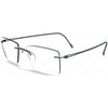SILHOUETTE 5569 KY 5740 Unisex Optical Frame Green