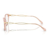COACH HC6172 5668 52 - METAL SHEET COACH Rose GOLD Cateye