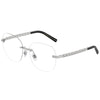 DOLCE&GABBANA DG1352 05 Women Optical Frame Silver