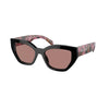 PRADA SPR A09 120-10D Women Sunglass Black