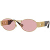 VERSACE VE 2264 1002/84 Unisex Sunglass Gold