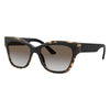 PRADA SPR 23X 389-0A7 Women Sunglasses Black and Havana Media