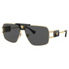 VERSACE VE 2251 1002/87 Men Sunglass Black & Gold