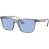 RAYBAN RB 4349I 6450/80 Men Sunglass Transparent Grey
