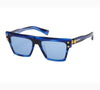 BALMAIN B-V BPS-121D Unisex Sunglasses Blue Swirl