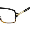 MARC JACOBS MARC 844 W4A 57 - METAL SHEET MARC JACOBS Black gold Square