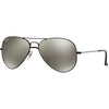 RAYBAN RB3025 002/37 Unisex Sunglass Black