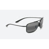 MAUI JIM MJ437 02 61 - Sheet full MAUI JIM Black Square