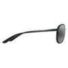 MAUI JIM MJ438 02 60 - Sheet full MAUI JIM Black Aviator
