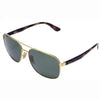 RAYBAN RB 3678I 001/9A Unisex Sunglass Gold