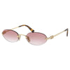 MIU MIU SMU A54 ZVN70O 51 - 3 pcs MIU MIU Gold Ladies