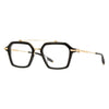 AKONI AKX-413A-51 Unisex Optical Frame Crystal Black and Gold