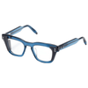 AKONI AKX 104B-49 Unisex Optical Frame Blue Crystal