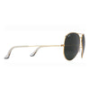 Ray-Ban RB 3026 W2027 Men Sunglasses GOLD