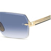 DAVID BECKHAM DB 7109/S RHL08 - 3 pcs DAVID BECKHAM Black gold Square
