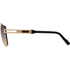 CAZAL CZ9107 001 Unisex Sunglasses BLACK-GOLD