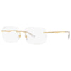 RAYBAN RB6483I 3127 53 - 3 pcs Rayban Gold Square
