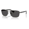 BURBERRY BE3163 131687 60 - Metal full BURBERRY Grey Square