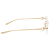 GUCCI GG1703O 003 55 - 3 pcs Gucci Gold Square