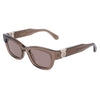 SALVATORE FERRAGAMO SF2067 232 52 - Sheet full SALVATORE FERRAGAMO Brown Ladies