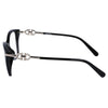 SALVATORE FERRAGAMO SF2937R 001-54 - Sheet full SALVATORE FERRAGAMO Black Cateye