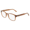 SALVATORE FERRAGAMO SF3027E 232 52 - Sheet full SALVATORE FERRAGAMO Brown Square