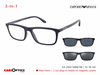 EMPORIO ARMANI EA 4160 5088/1W Men Optical Frame BLUE