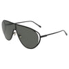 SALVATORE FERRAGAMO SF323 001 63 - Metal full SALVATORE FERRAGAMO Black Aviator
