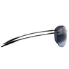 MAUI JIM MJ 421-02 Men Sunglasses Gloss Black