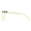 OFF-WHITE OERJ 067 0100 Women Optical Glasses Ivory White