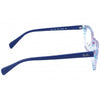 Ray-Ban RB1591 3807 Kid Optical Frame Polished Violet Striped Multicolor