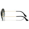 RAYBAN RB3025 9271/GK - Metal full Rayban Black gold Aviator