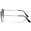 RAYBAN RB3447 004/71 - Metal full Rayban Gunmetal Round