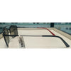 CALVIN KLEIN - Metal full CALVIN KLEIN Black red Square Men Sunglass
