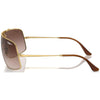 RAYBAN RB3897 001/13 - Metal full Rayban Gold brown Square