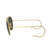 Ray-Ban RB3030 L0216 Unisex Sunglasses Polished Gold