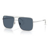 RAYBAN RB3758 003/2V 56 - Metal full Rayban Silver blue Square