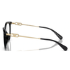 EMPORIO ARMANI EA 4213U 5017/1W Women Optical with Clip-On Sunglasses Shiny Black
