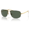 RAYBAN RB3742I 001/71 59 - 3 pcs Rayban Gold Square