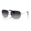 RAYBAN RB3761I 003/8G 59 - 3 pcs Rayban Silver Square