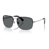 RAYBAN RB3761I 004/81 59 - 3 pcs Rayban Silver Square
