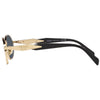 PRADA SPR 65Z ZVN-09T 55 - Metal full Prada Gold Oval
