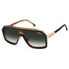 CARERRA CA 1053/S/TI 37N9K 60 - METAL SHEET CARRERA Black gold Square
