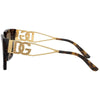 DOLCE&GABBANA DG 4446-B 502/73 Women Sunglass Havana