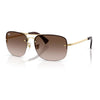 RAYBAN RB3761I 001/13 59 - 3 pcs Rayban Gold Square