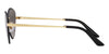 DOLCE&GABBANA DG 2280 1311/8G Women Sunglasses Shiny Gold and Matte Black