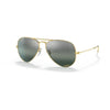 RAYBAN RB3025 9196G6 58 - Metal full Rayban Gold Aviator