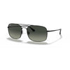 RAYBAN RB3611 006/71 60 - Metal full Rayban Black Square